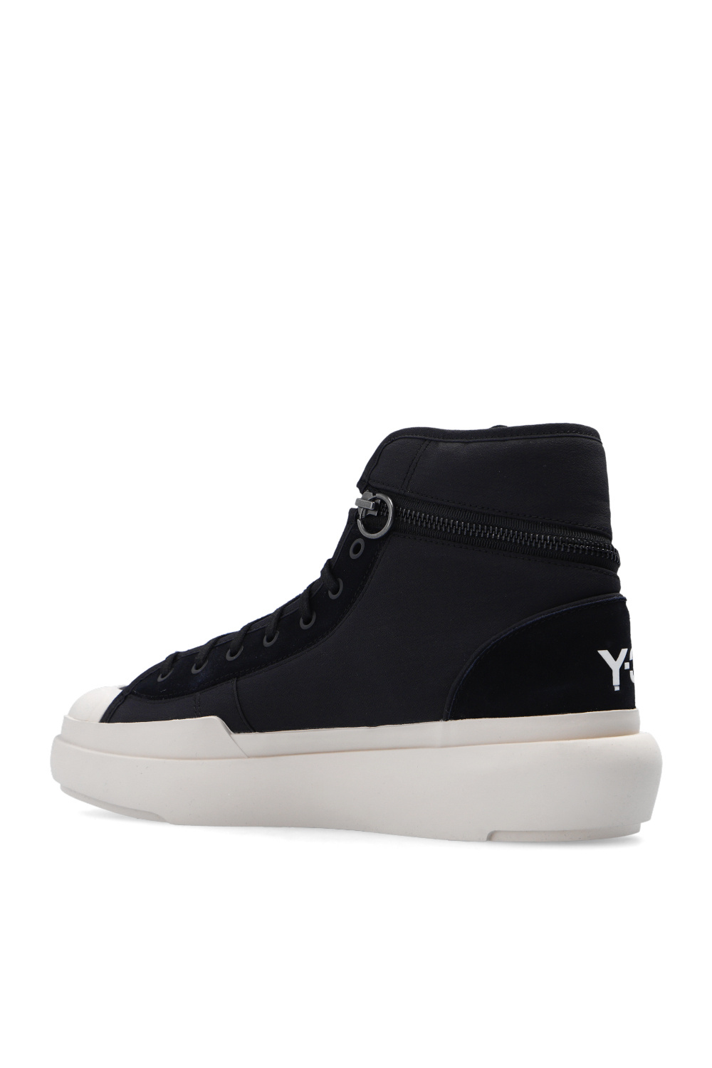 Black 'Ajatu Court High' high-top sneakers Y-3 Yohji Yamamoto